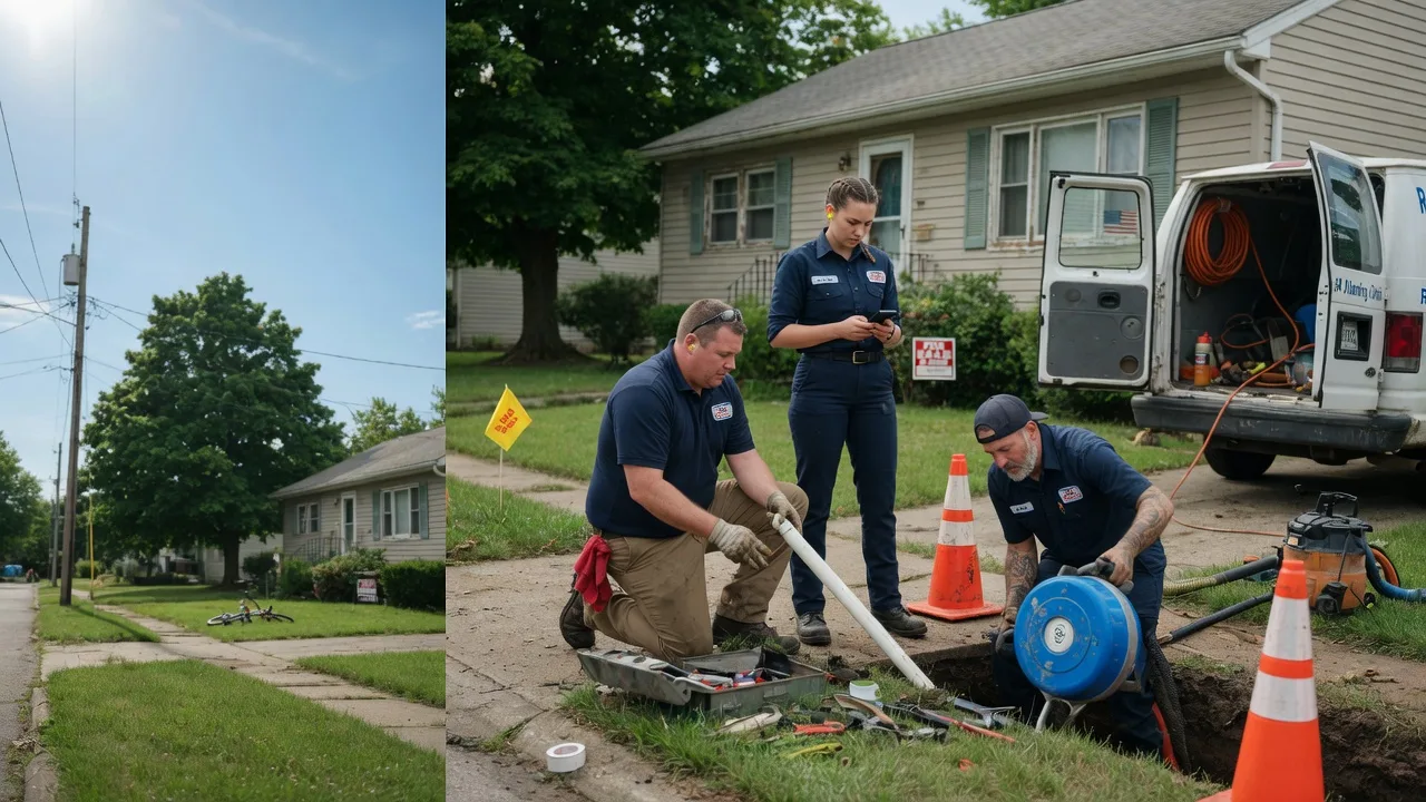 Sewer Line Repair in Bloomingdale, IN near me